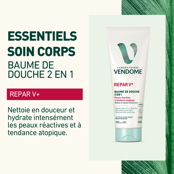 Trio Essentiels Soin Corps Repar V+