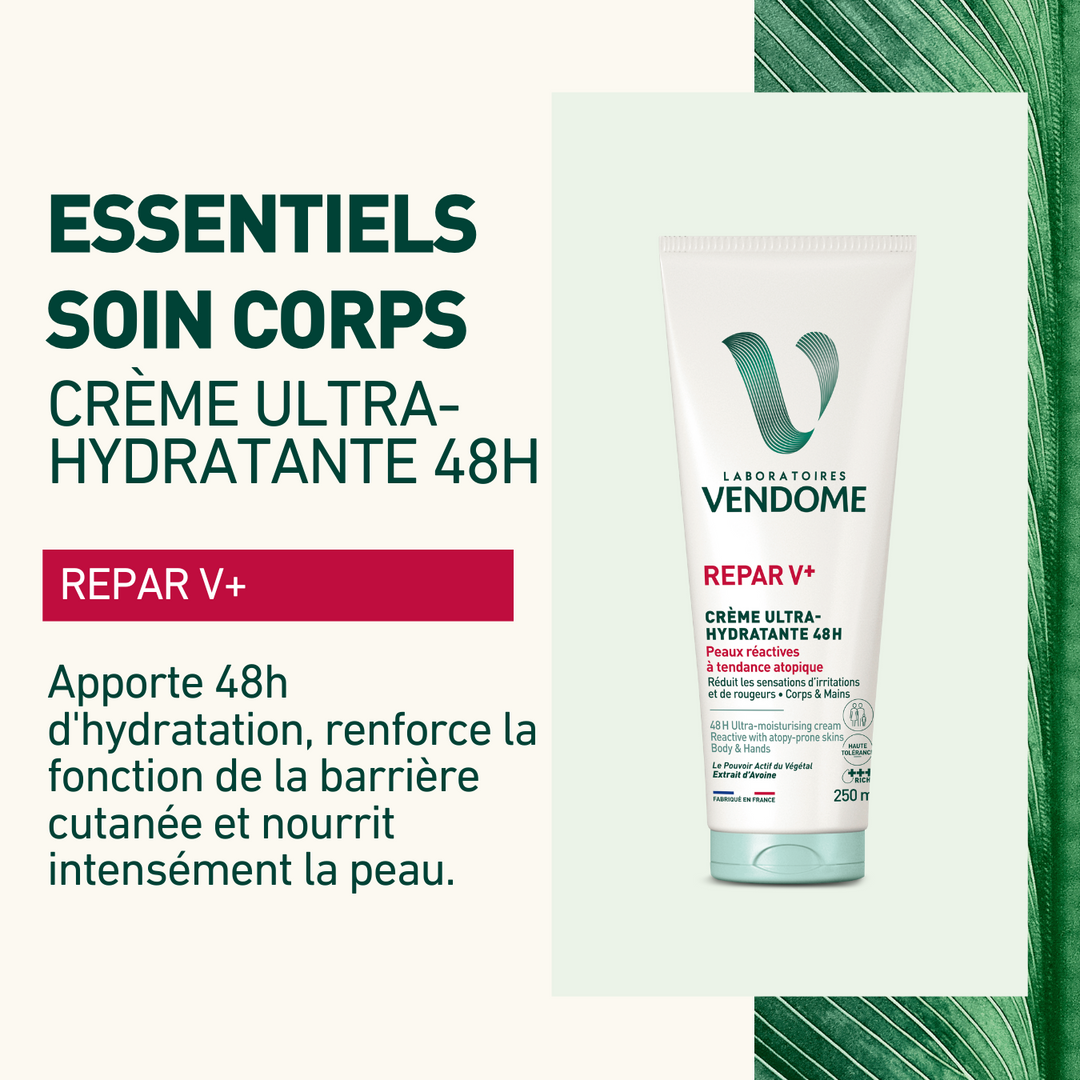 Trio Essentiels Soin Corps Repar V+
