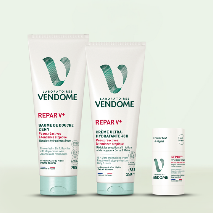 Trio Essentiels Soin Corps Repar V+