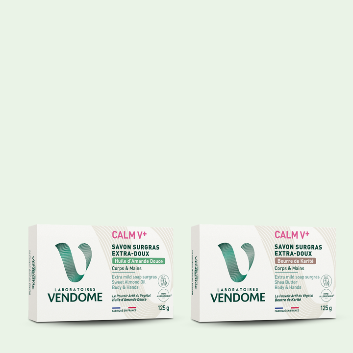 Duo Savons Surgras Extra-Doux Calm V+