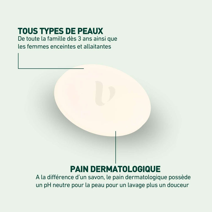 Pain Dermatologique Huile d'Abricot - 100g
