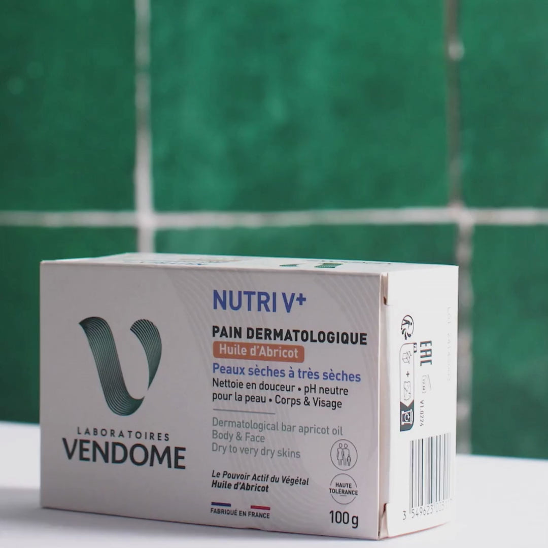 Pain Dermatologique Huile d'Abricot - 100g