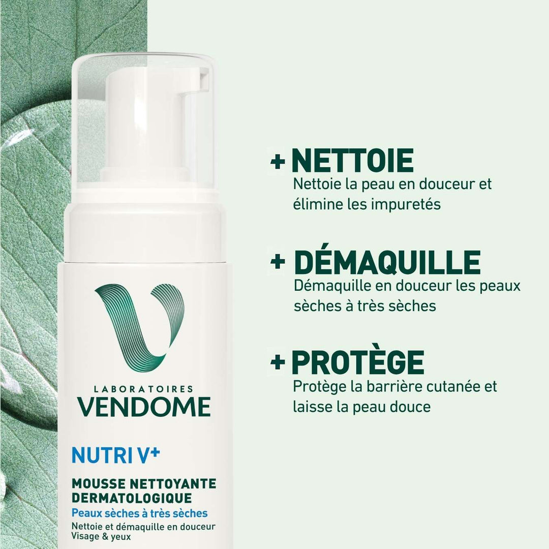 Mousse Nettoyante Dermatologique - 150ml