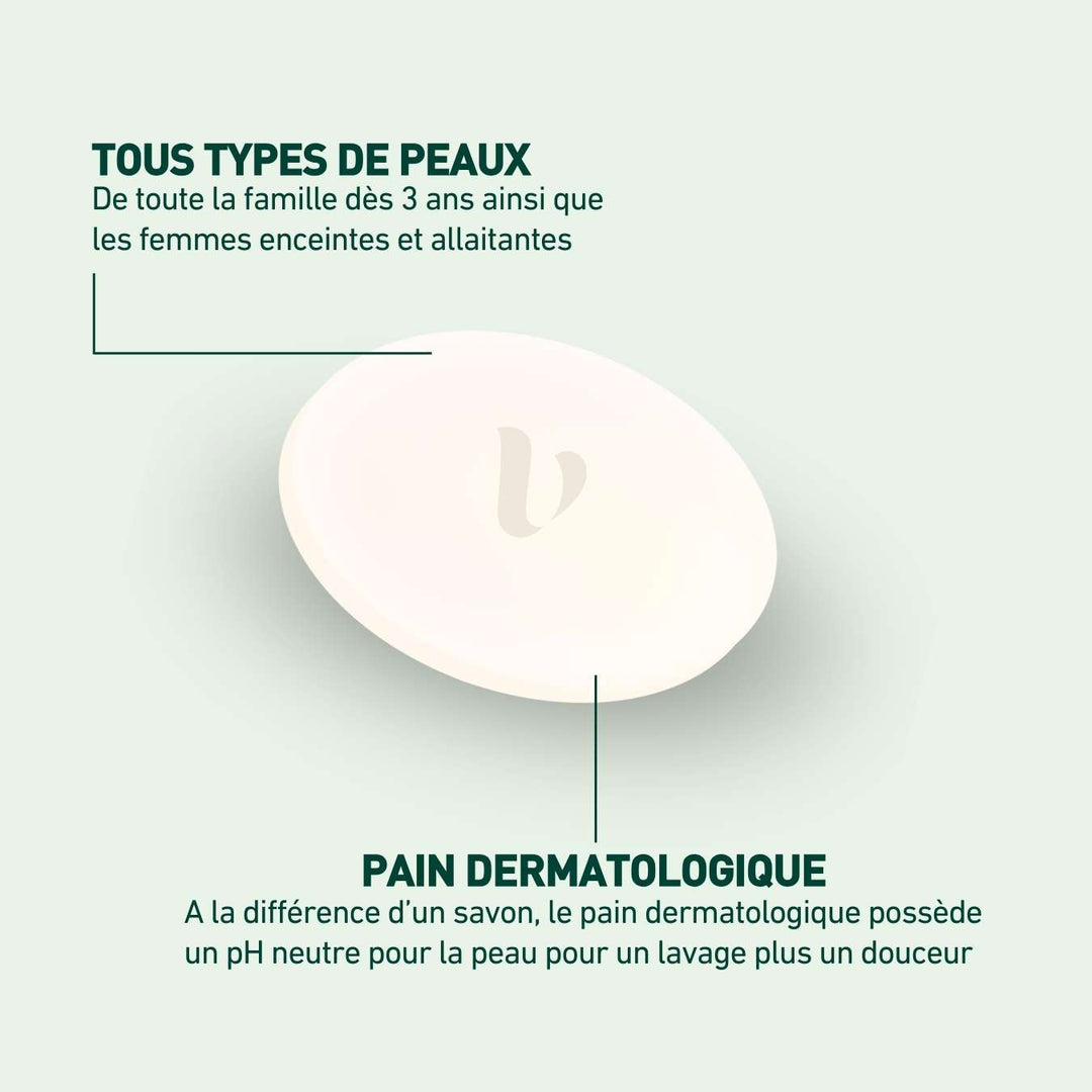 Pain Dermatologique Sans Parfum - 100g