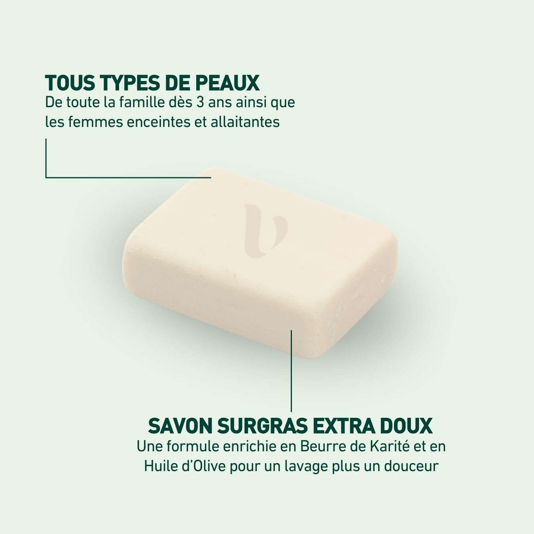Savon Surgras Extra-Doux Beurre de Karité - 125g